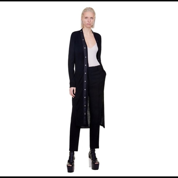 RICK OWENS 'LARRY' OFF-THE-RUNWAY CROPPED TROUSERS - Picture 2 of 7